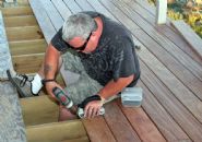 Installing cumeru decking on the Walker job for Acorn Construction - Thumb Pic 38