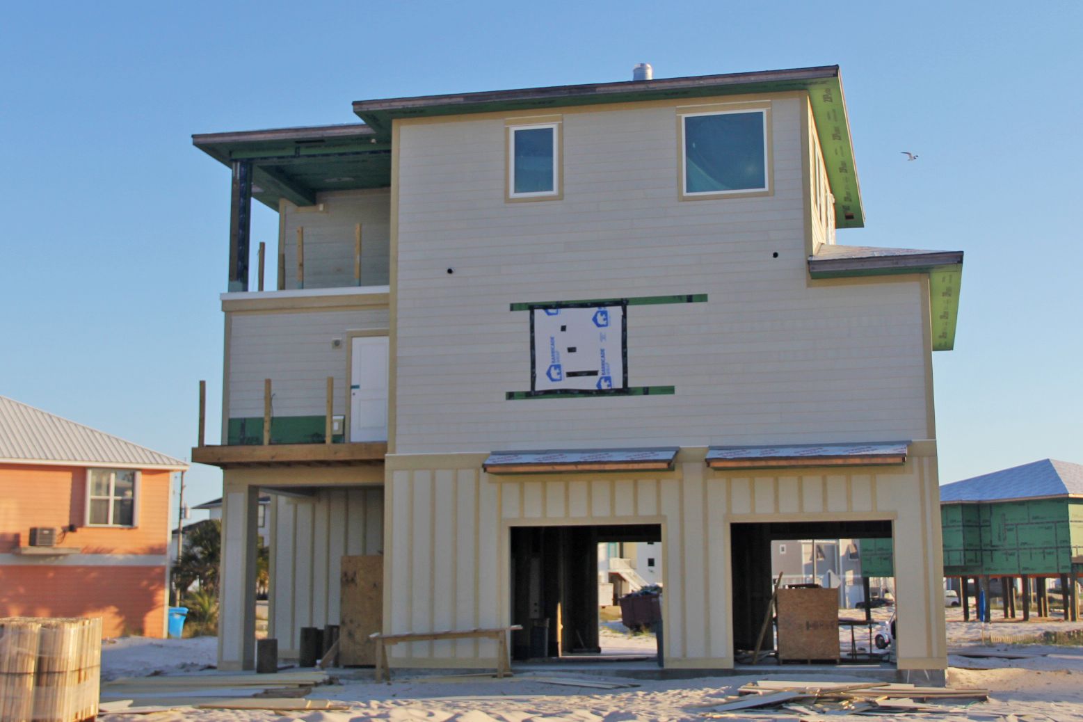 Neff modern coastal piling home on Navarre Beach