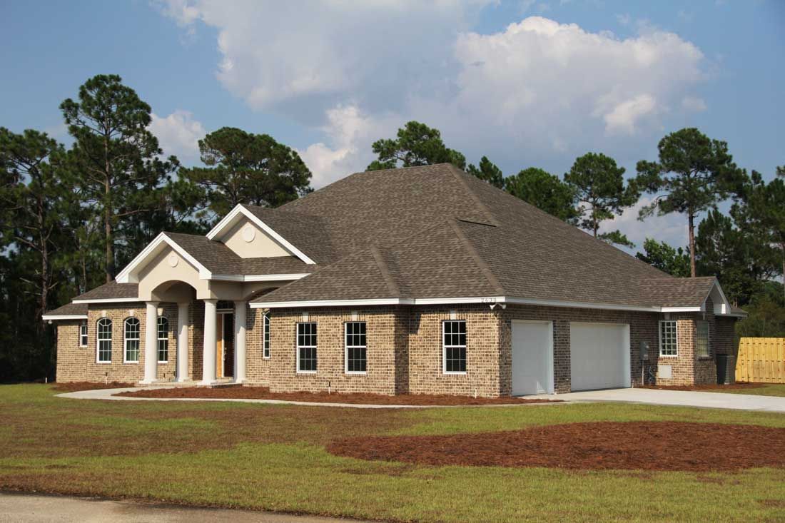 Black custom home by Acorn Fine Homes in Navarre