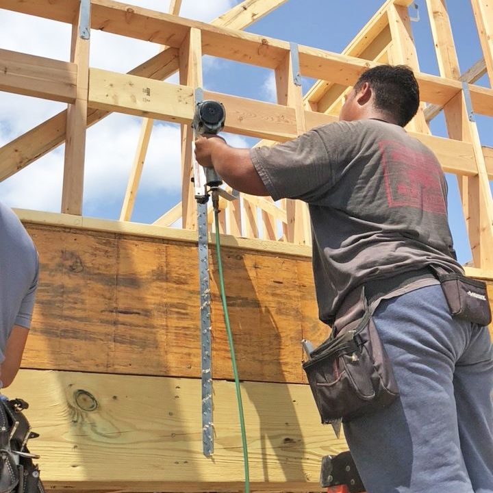 Walker piling home in Navarre Beach by Acorn Fine Homes