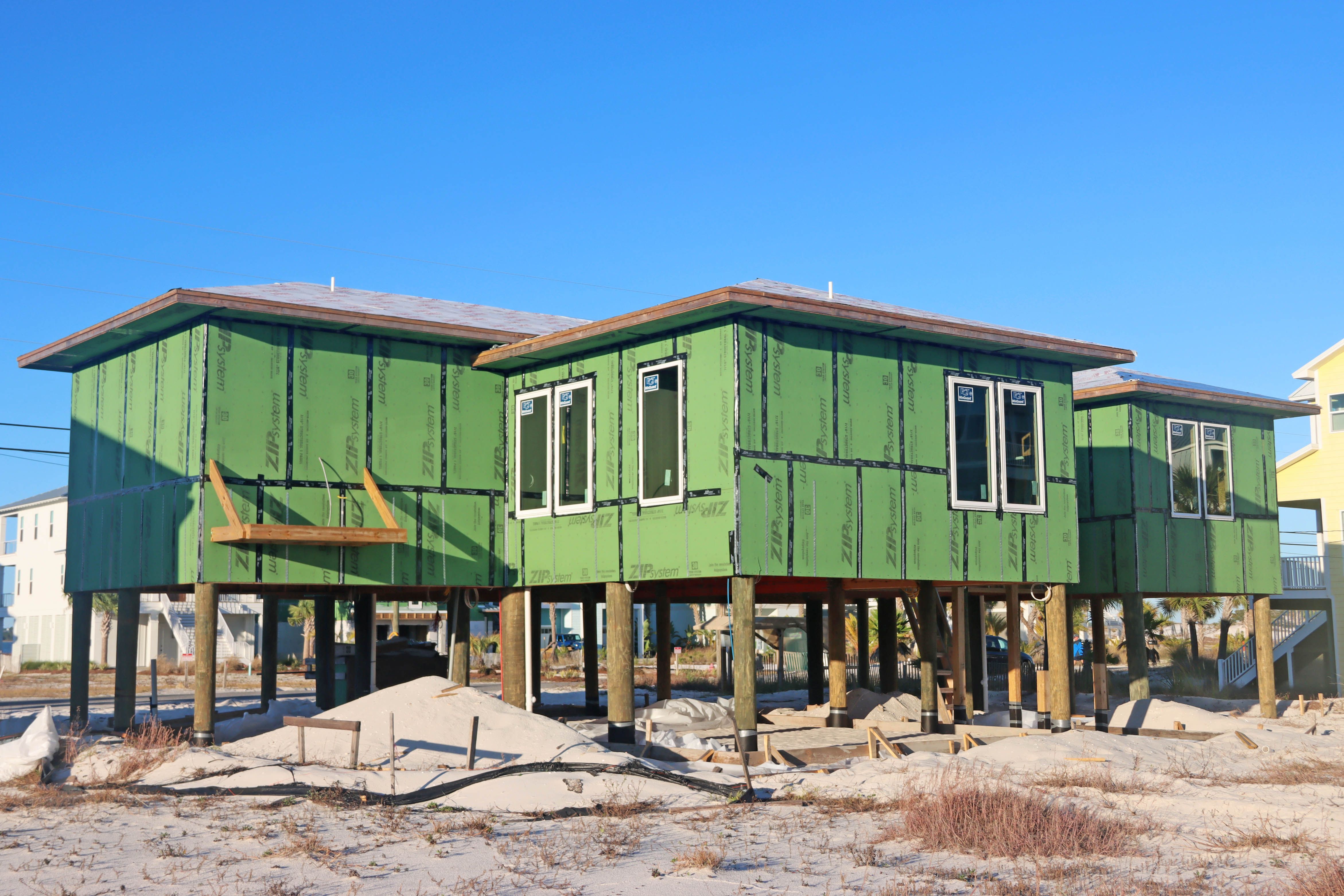 Conway modern coastal piling home on Navarre Beach