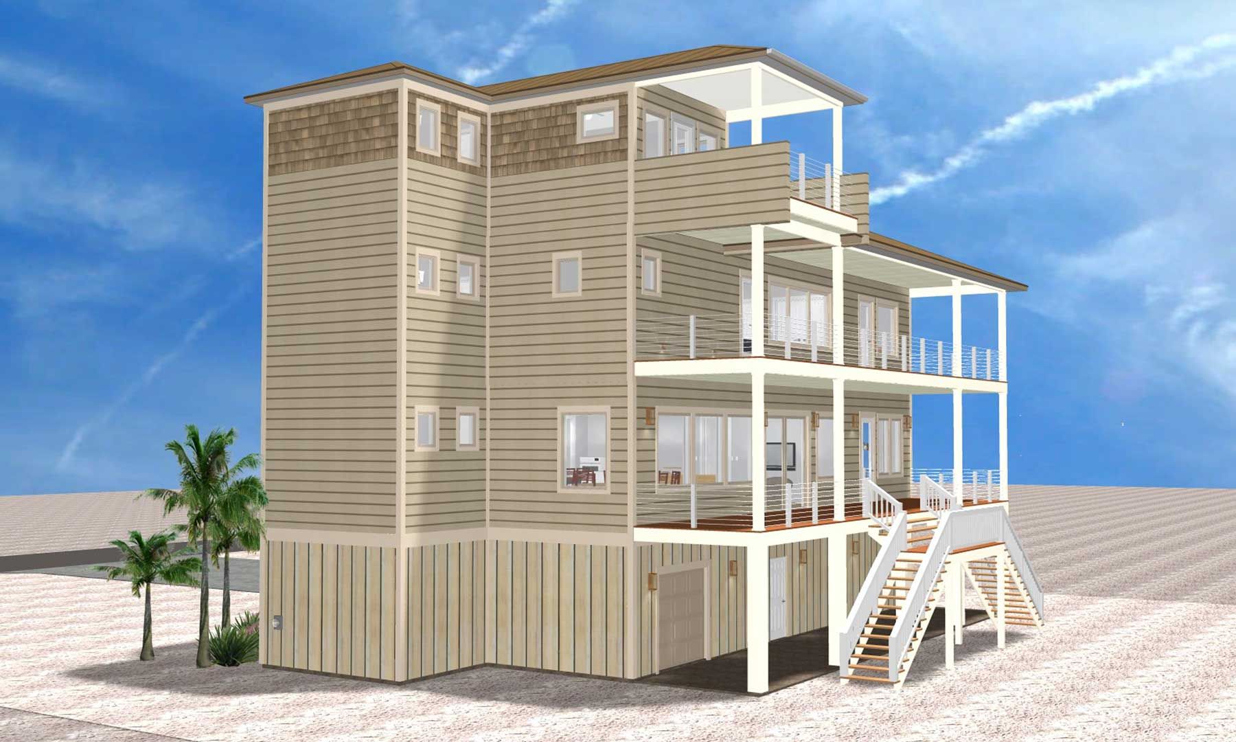 Antinnes residence on Navarre Beach