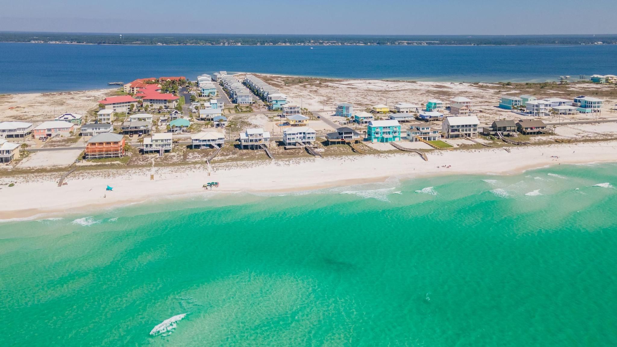 Gomel beach rental piling home on Navarre Beach by Acorn Fine Homes