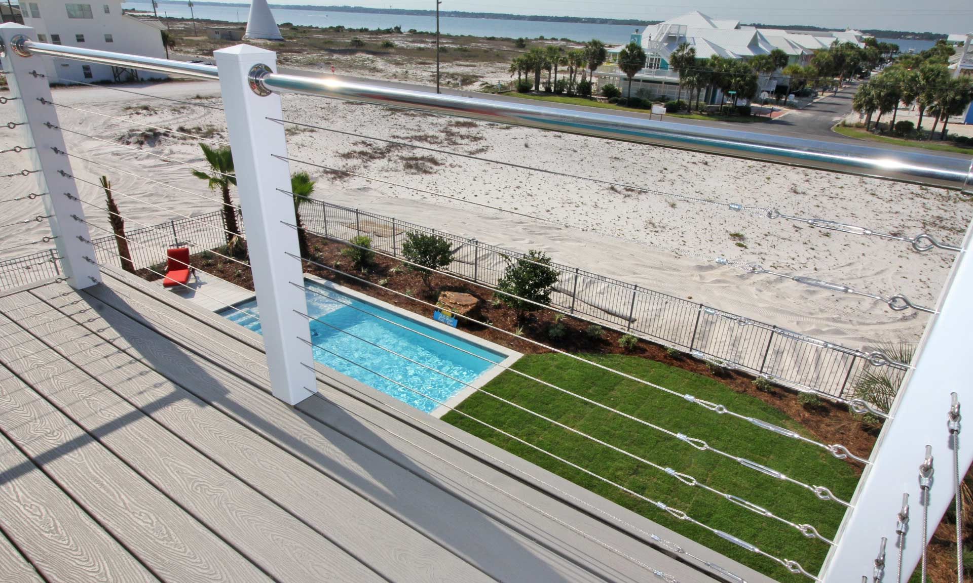 Frerich concrete piling home on Navarre Beach