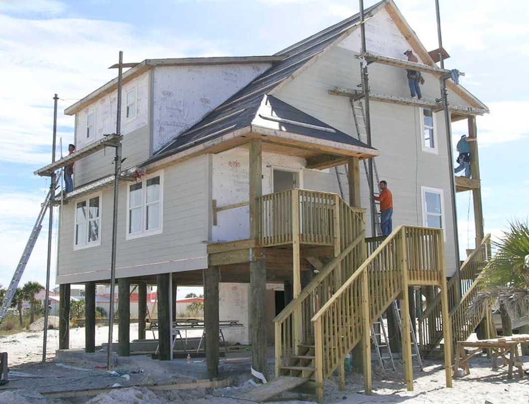 Kelley residence on Pensacola Beach by Acorn Fine Homes