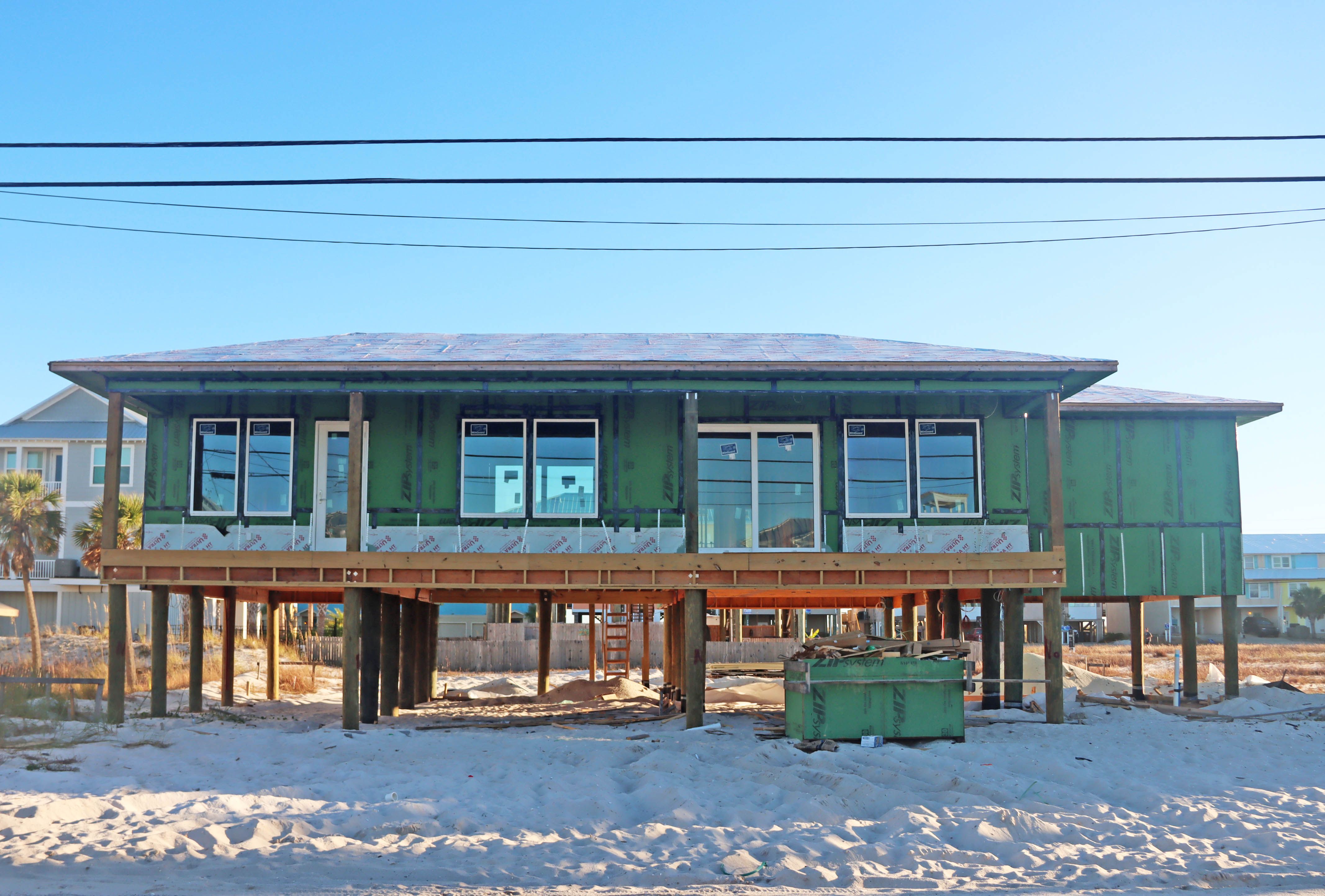 Conway modern coastal piling home on Navarre Beach