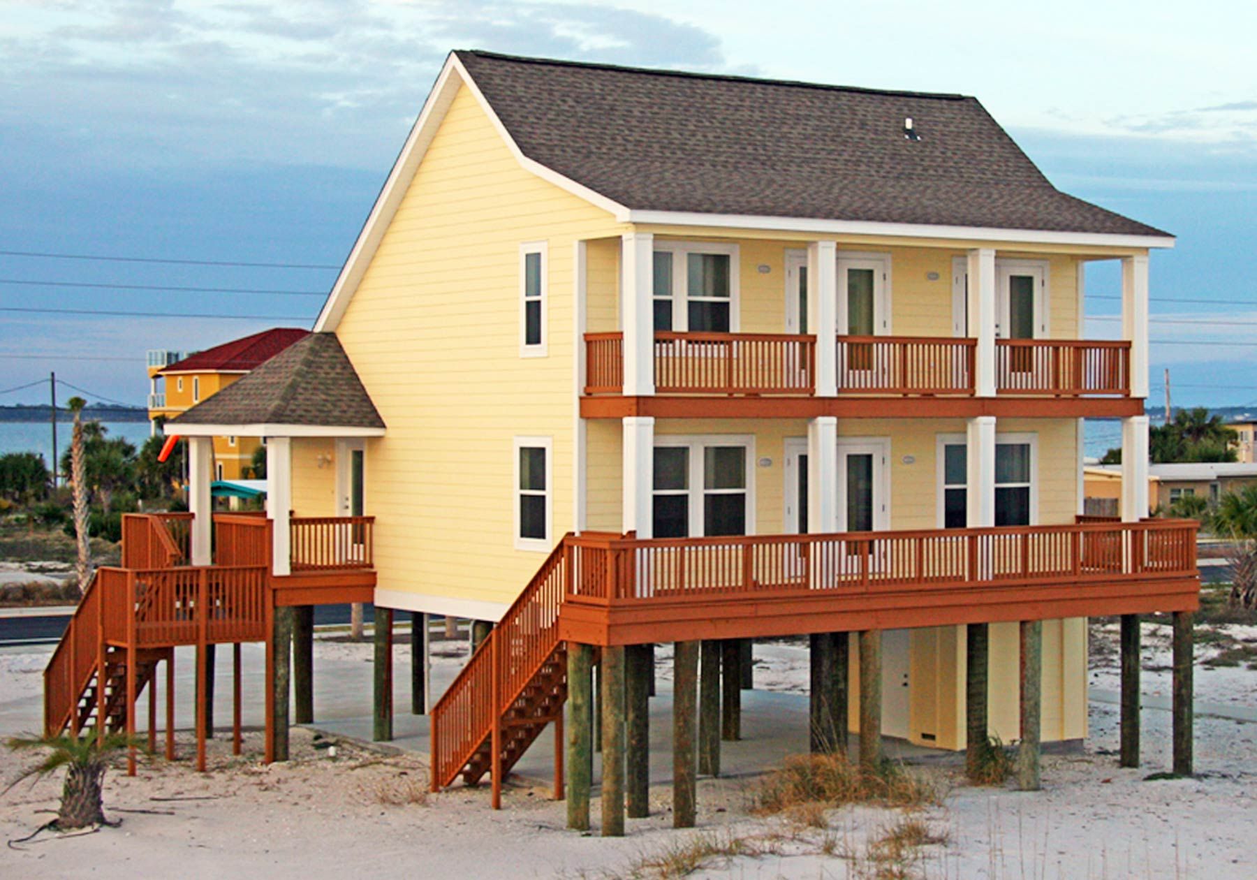 Kelley residence on Pensacola Beach by Acorn Fine Homes